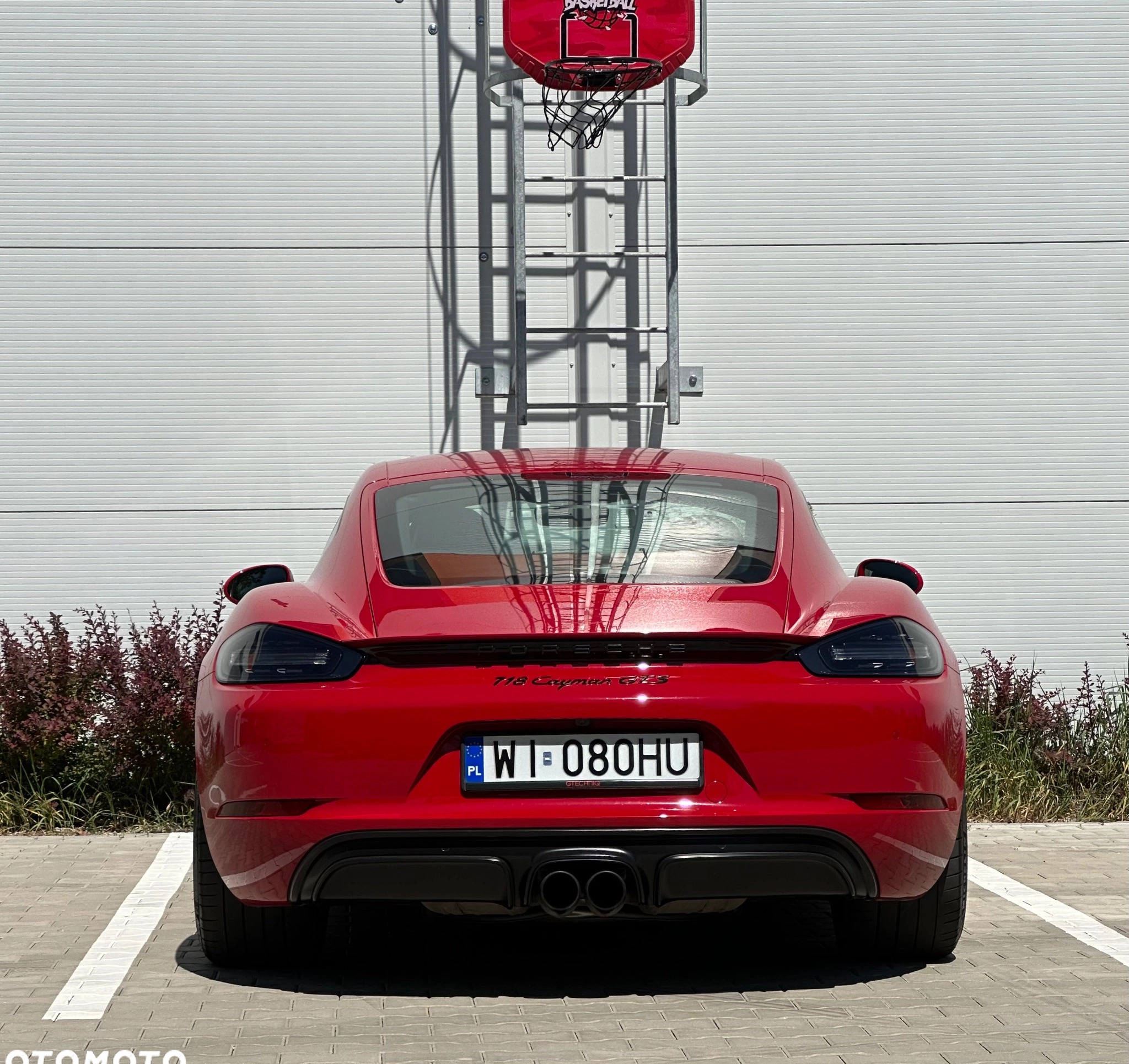 Porsche 718 Cayman cena 325000 przebieg: 74000, rok produkcji 2018 z Warszawa małe 92